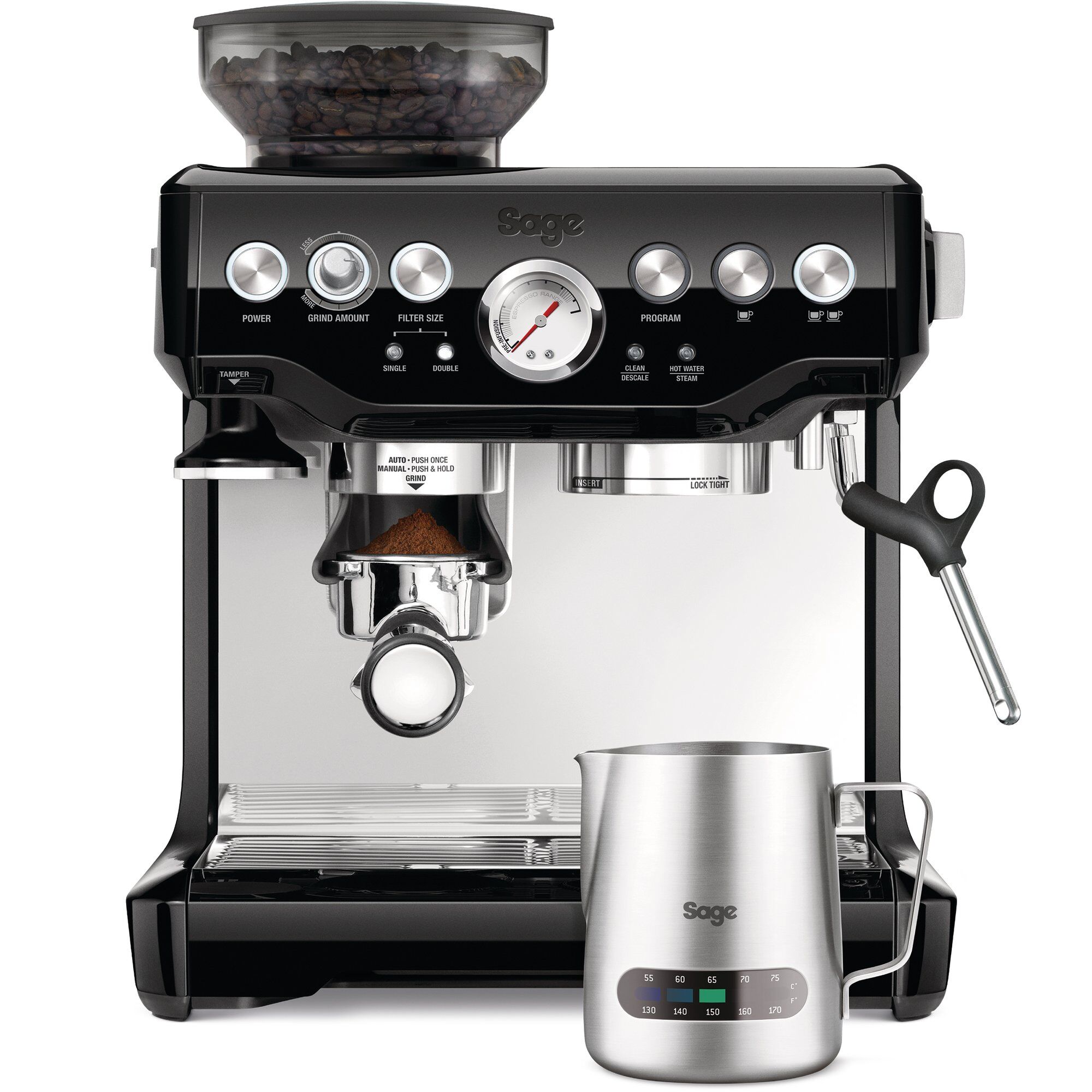 Sage Barista Express test 2026 – espressoskolen hjemme