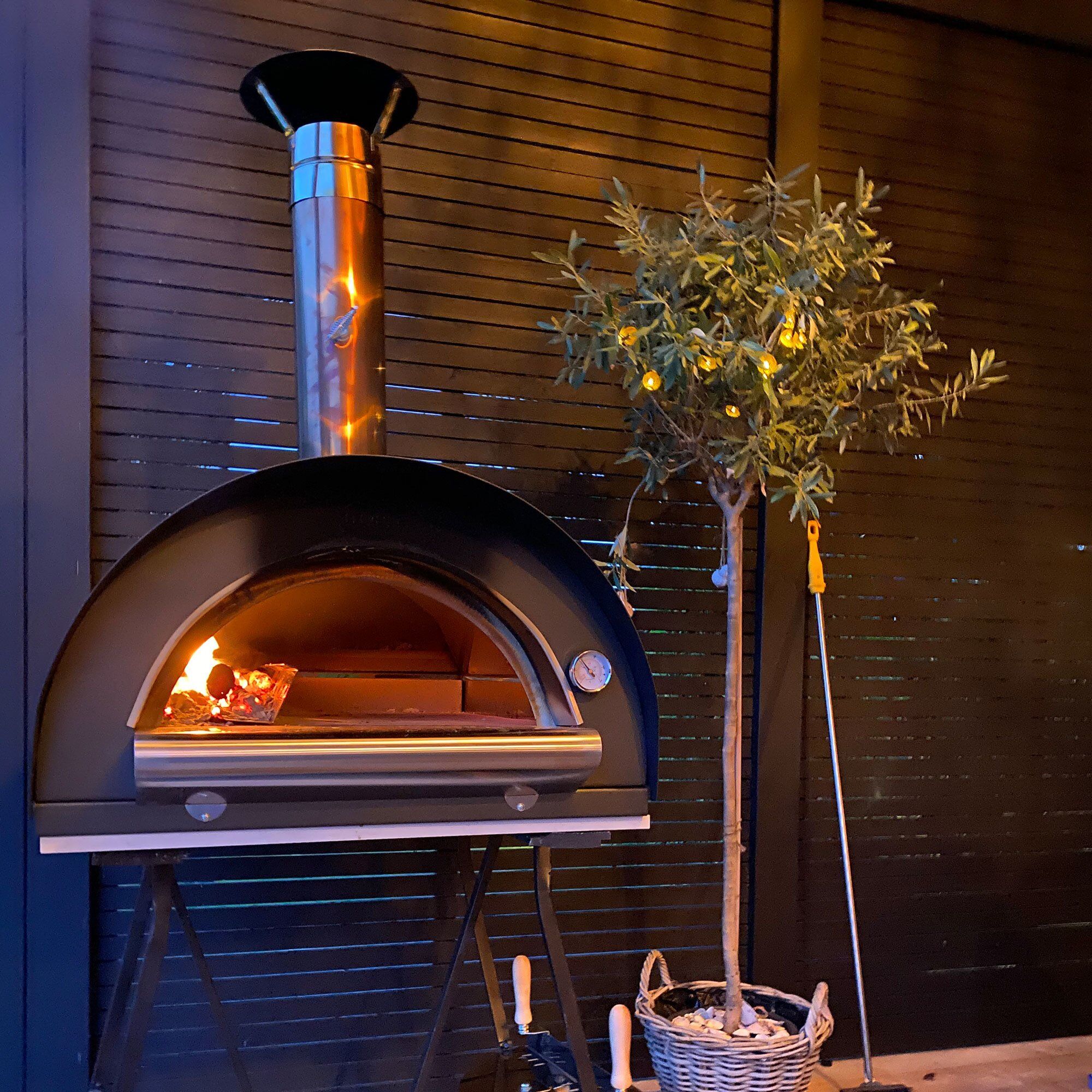 Clementi Family pizzaovn detaljer