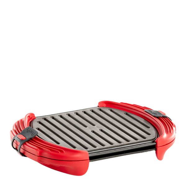 Lékué Grill XL 30×21 cm – rød