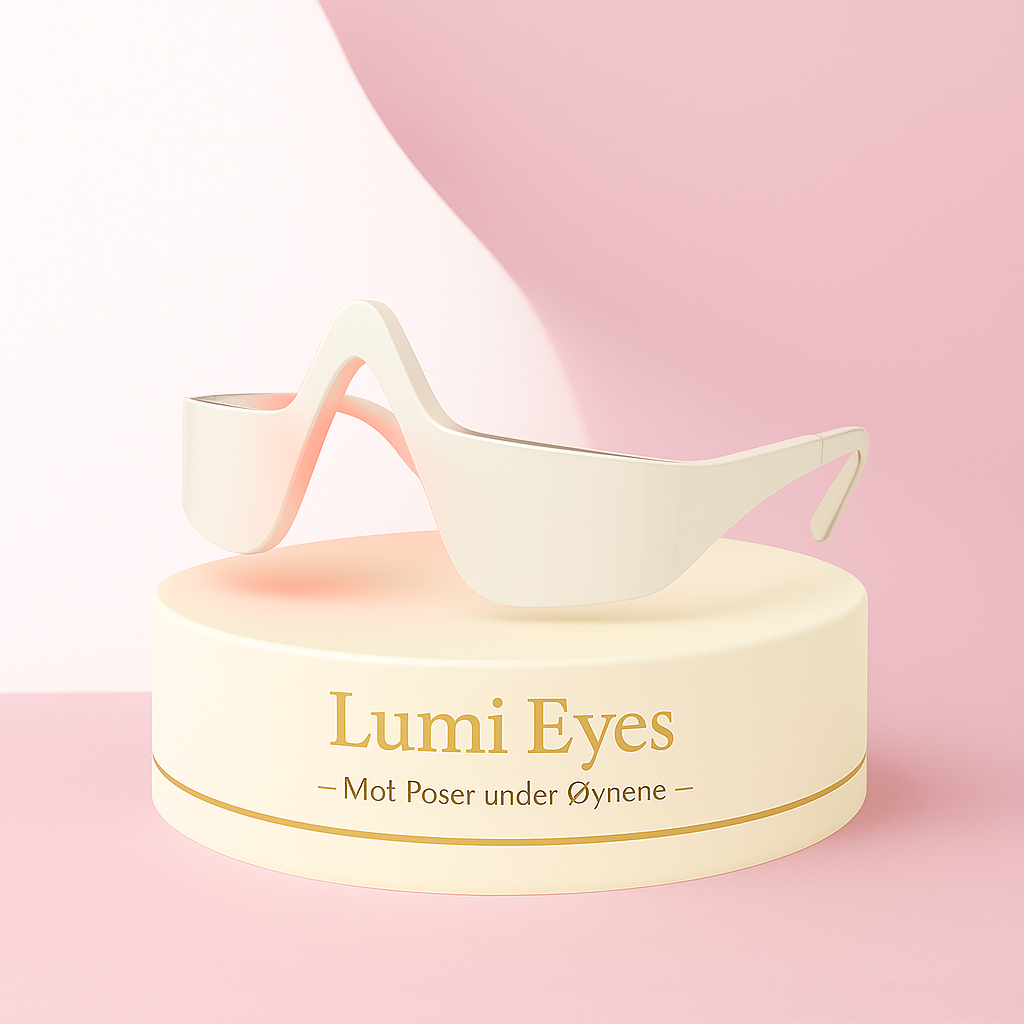 Lumi Eyes® test 2026 – Rødlysbriller mot poser og mørke ringer