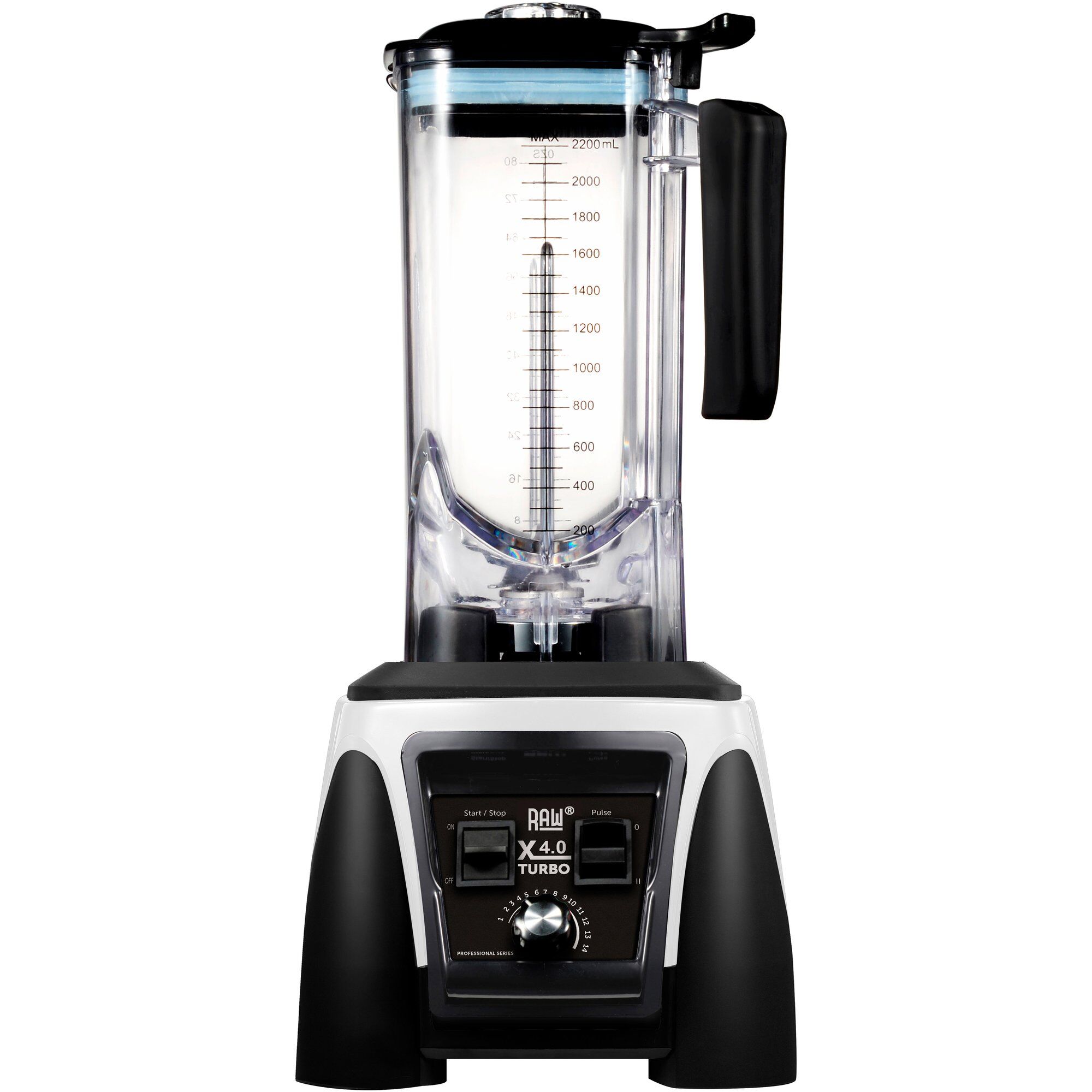 RAW X 4.0 Turbo Blender hvit 2380 watt kraftigste