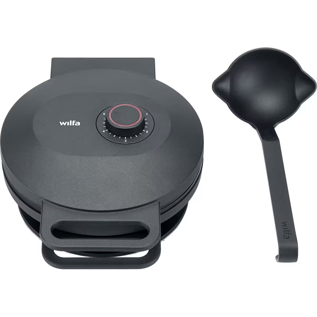 Wilfa Joy Vaffeljern Singel WM5B-200 Sort 900W